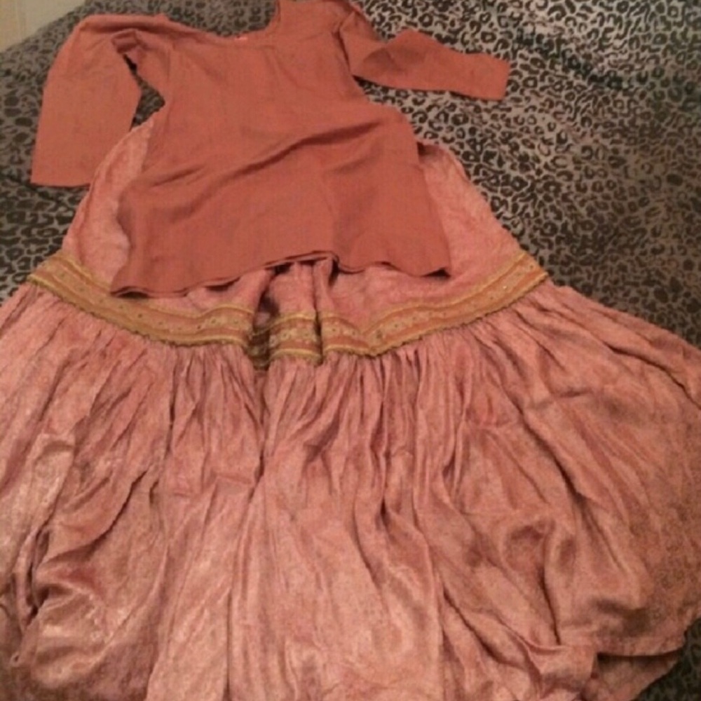 Silk banarasi gharara